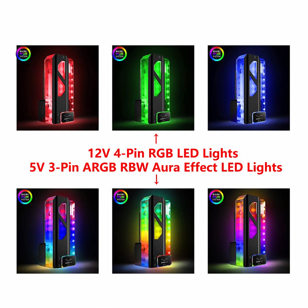 6438 RESERUOIR D5ポンプ　水冷リザーバー　Bykski Amazon.co.jp: Bykski PC水冷リザーバーポンプコンボ 一体型 DDCポンプ