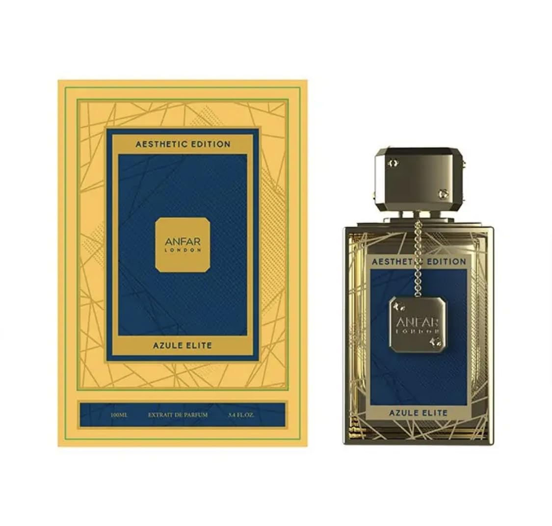 London - Azule Elite by Anfar for Men - 3.4 oz Extrait De Parfum Spray