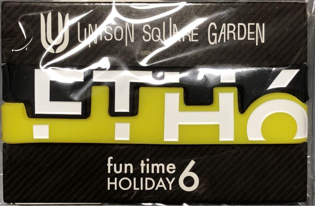 UNISON SQUARE GARDEN ftH6 会場限定ラバーバンド