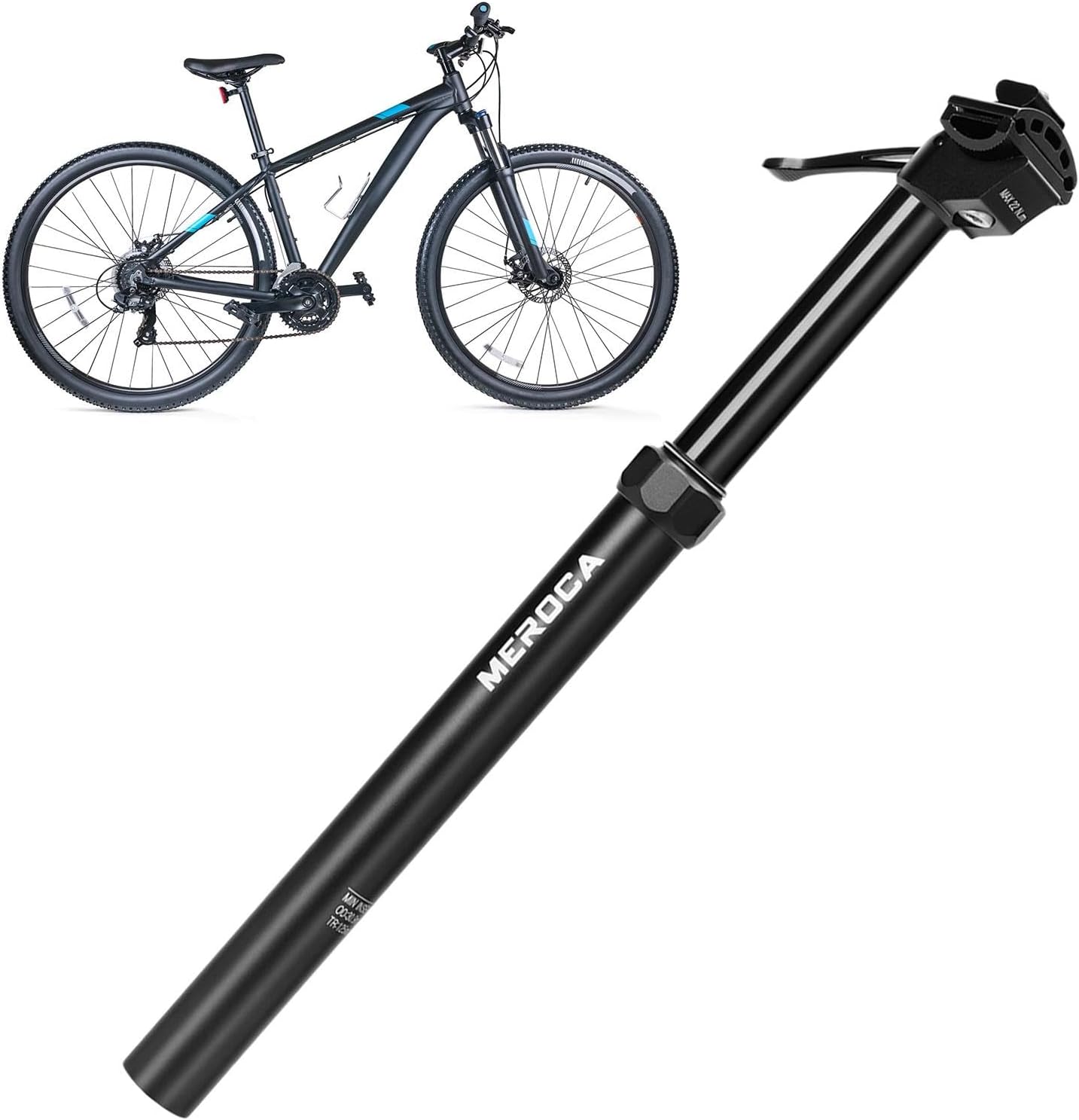 Bikes Seat Proper 125 mm manuelle Steuerung, externe Straße, Einstellung aus Aluminiumlegierung, Hydraulikstation, verstellbares Sattelzubehör, 30,9 mm, 31,6 mm, Druckeinstellungsset Bikes Seat Proper 125 mm manuelle Steuerung, externe Straße, Einstellung aus Aluminiumlegierung, Hydraulikstation, verstellbares Sattelzubehör, 30,9 mm, 31,6 mm, Druckeinstellungsset