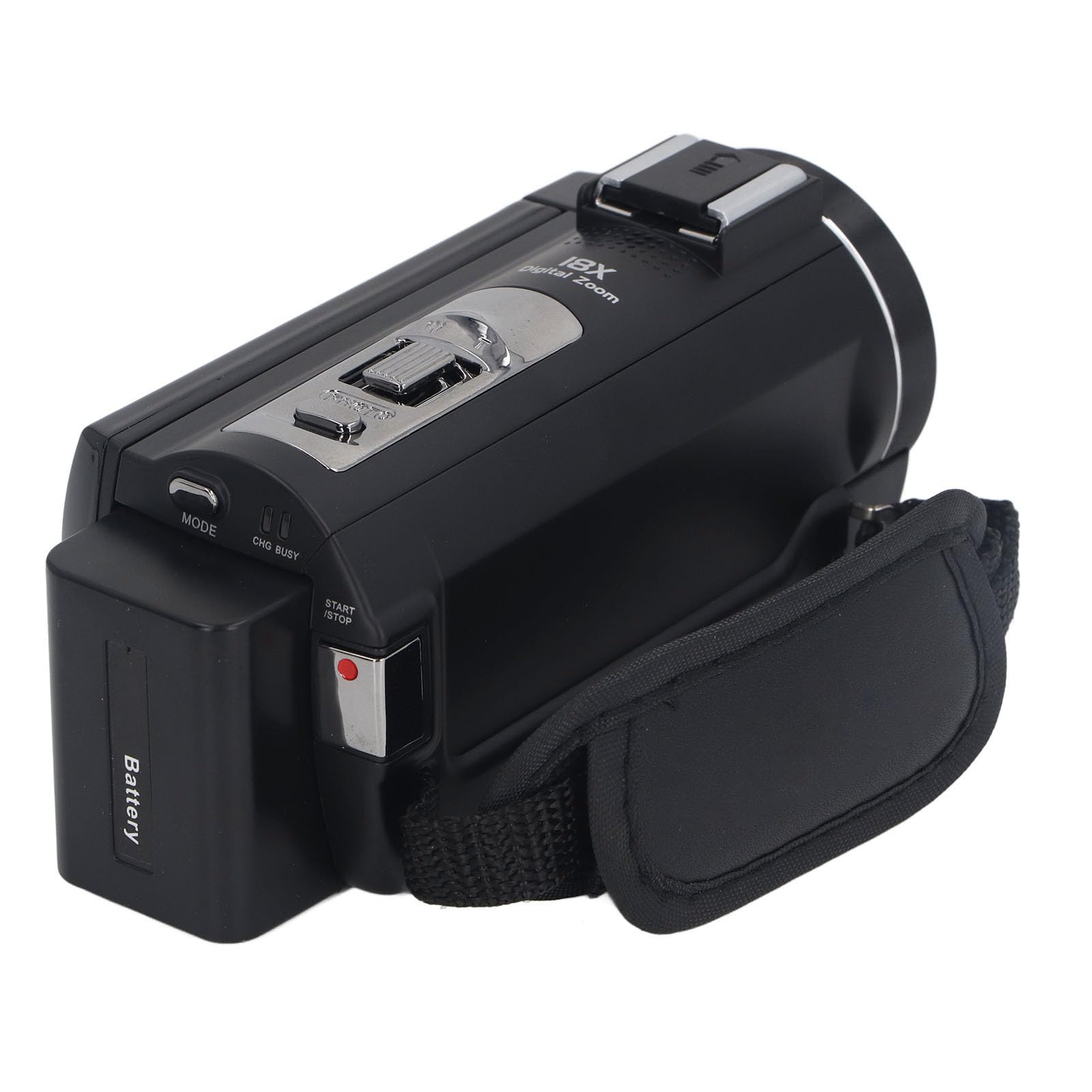 Videocámara Digital 5K 56MP Antivibración Zoom 18X Visión Nocturna por Infrarrojos con Pantalla Táctil IPS de 3 Pulgadas Campana de Luz de Relleno Grabadora de Cámara Digital