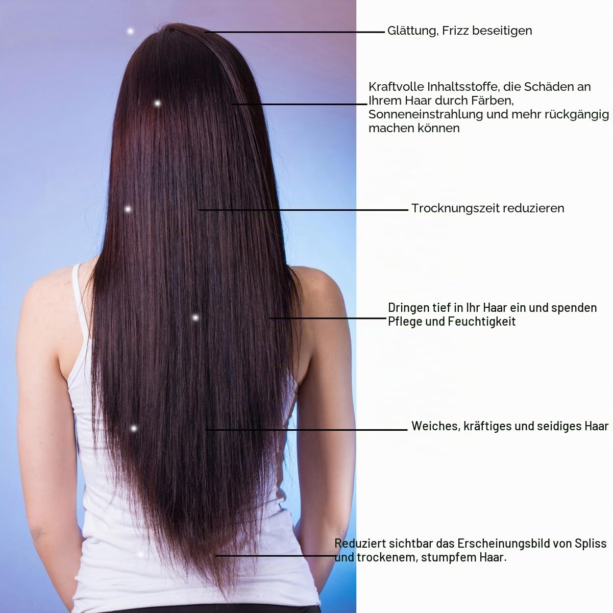 KERATIN RESEARCH 4 x 120 ml Langzeit-Komplex, brasilianisches Keratin, Haarbehandlung Blowout, Arganöl, Glättung, professionelle Ergebnisse Keratin