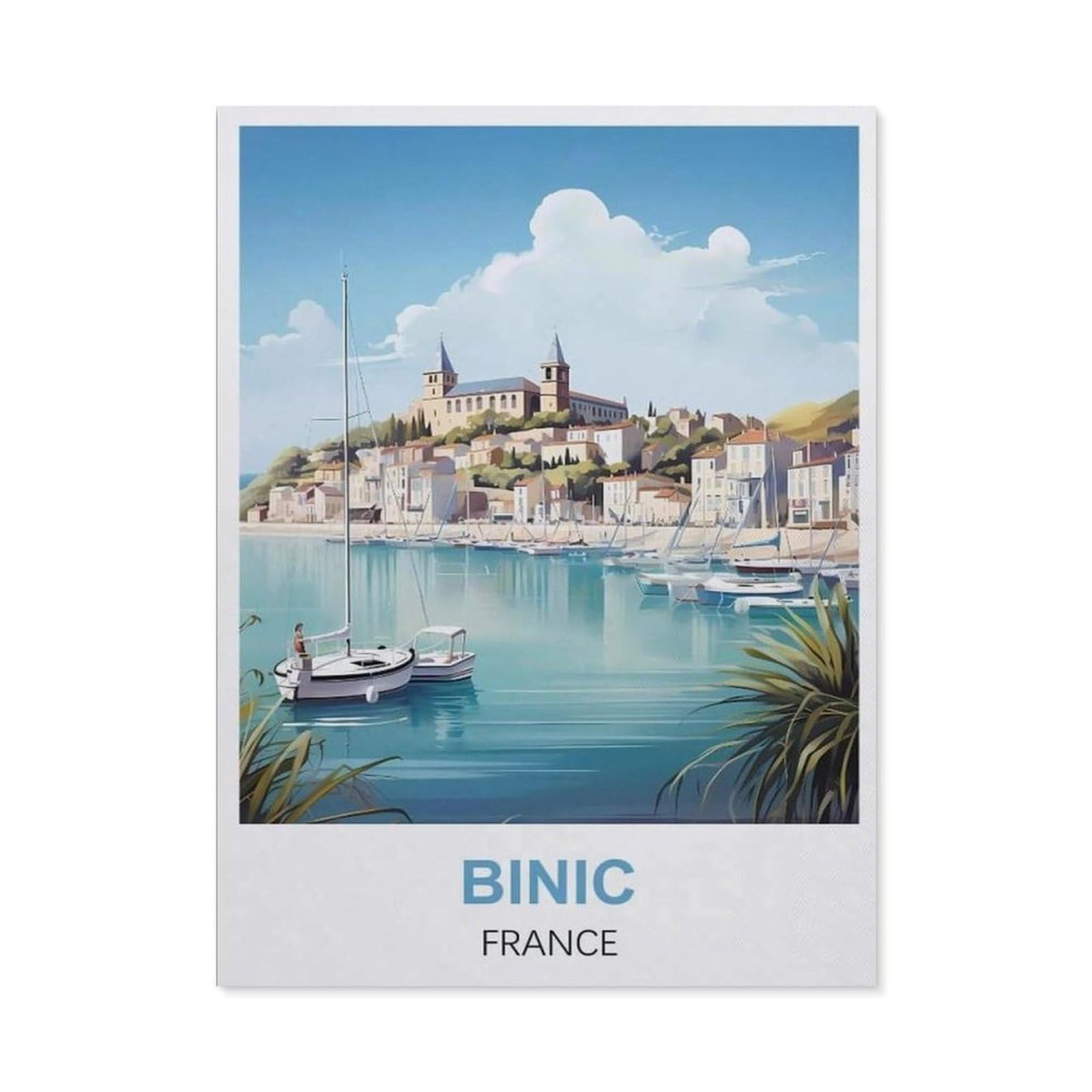Metal Signs，Binic France(20x30cm）