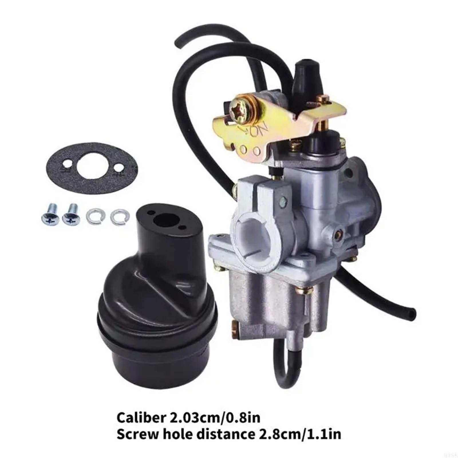 Kit de carburador Limpiador de filtro aire carburador 2025 compatible con la pieza motocicleta JR50 1984-2006