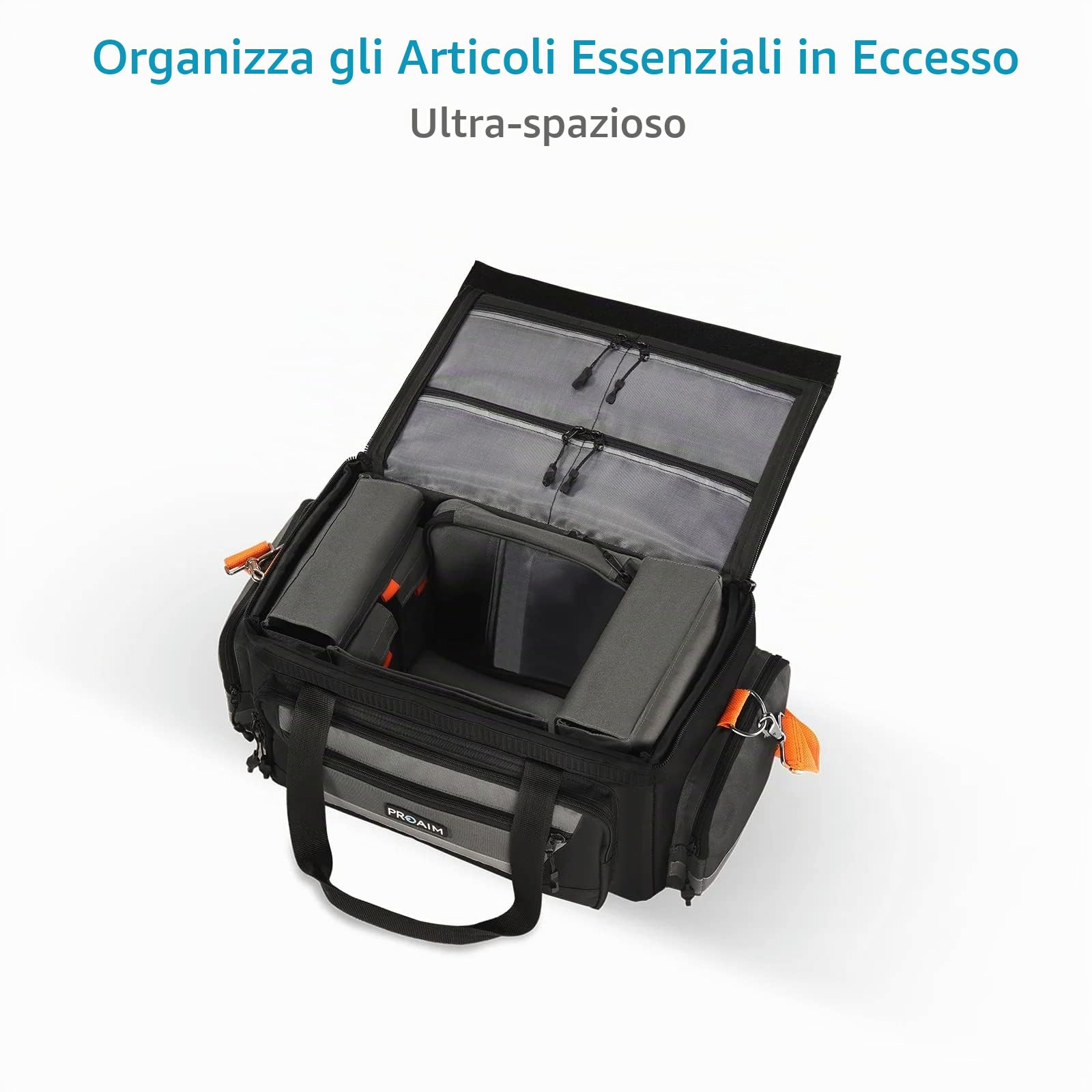 PROAIM Cine Cube Borsa Produzione per Videocamera e Attrezzatura Cinema | Organizza fotocamere, obiettivi, utensili e accessori di produzione per fotografi, videomaker e troupe fotocamera