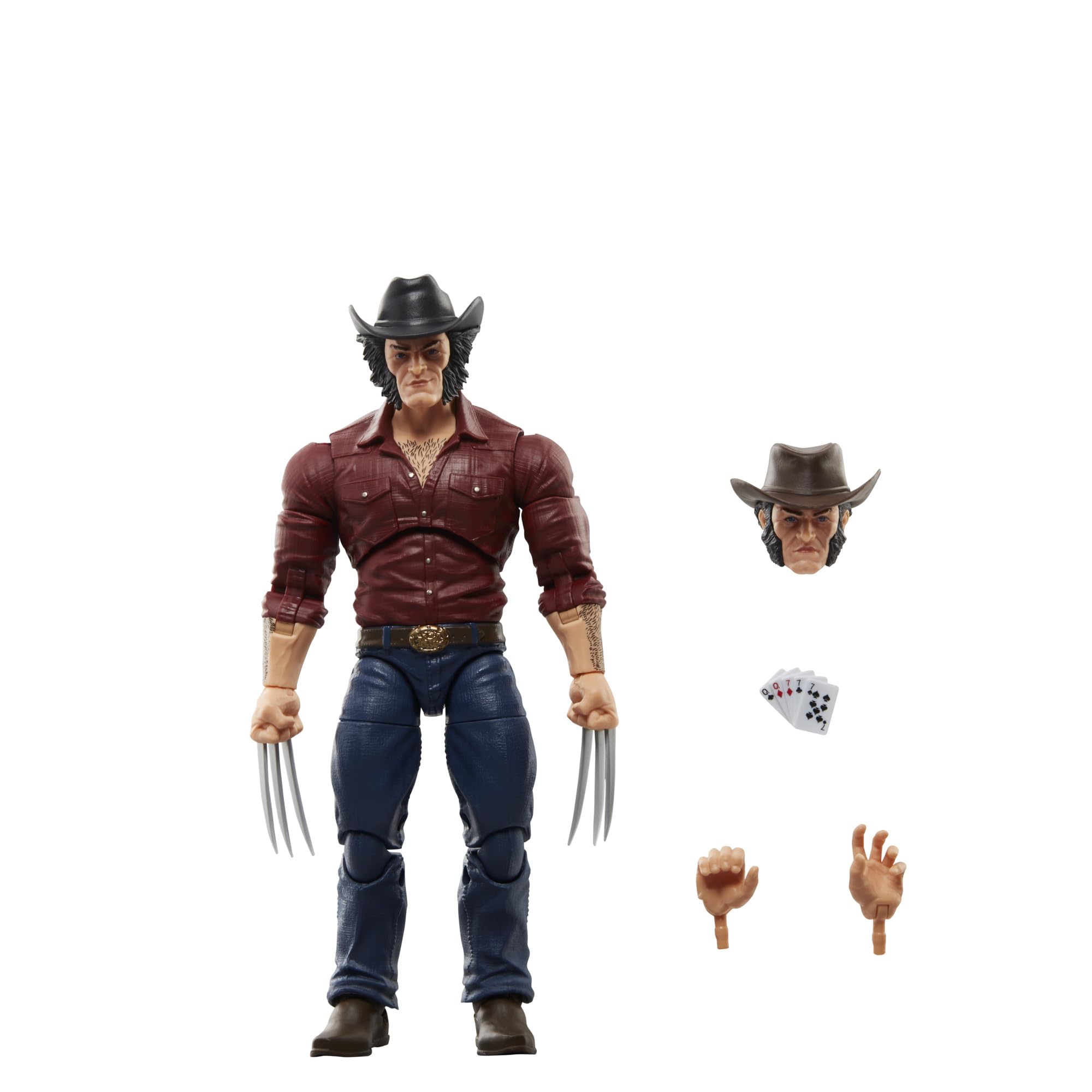 Logan kontra Sabretooth z serii Marvel Legends, figurki Wolverine'a | Marvel Legends X-Men 15 cm figurka 50. rocznica 2-pak - Logan vs Sabretooth