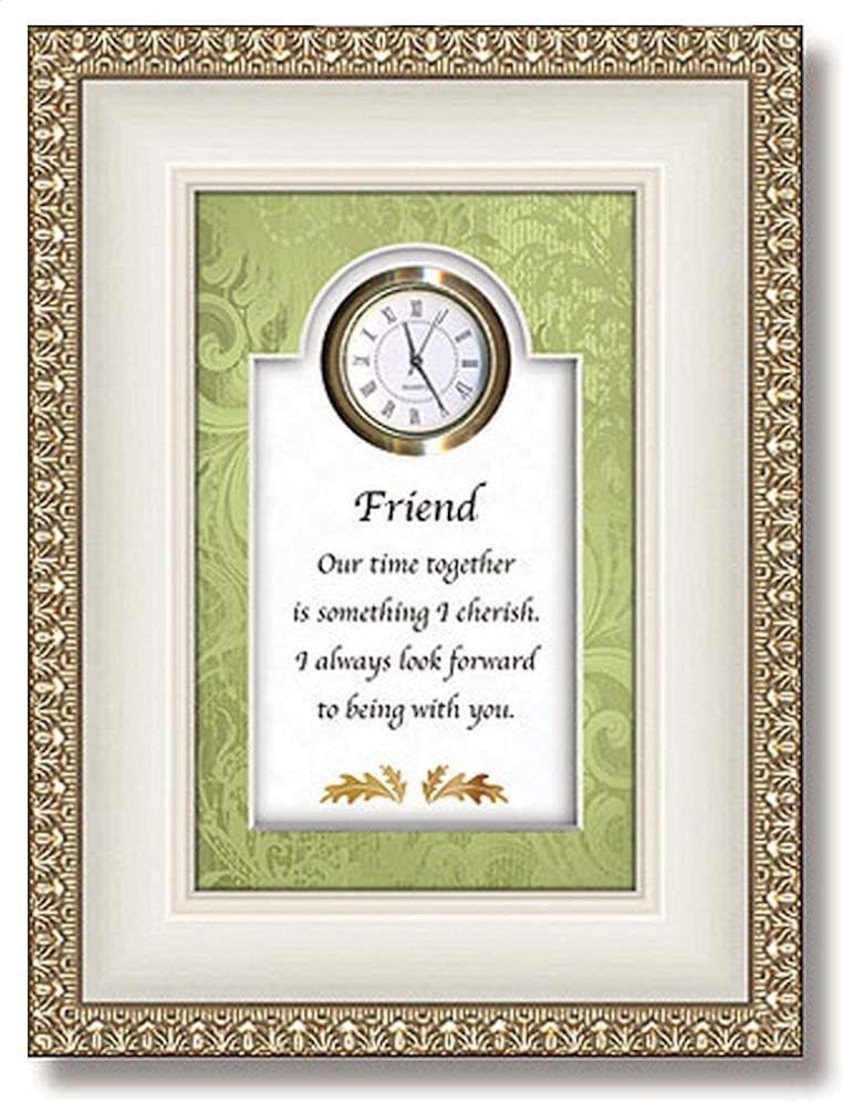Time Together Friend Desk Clock - Friendship Gift