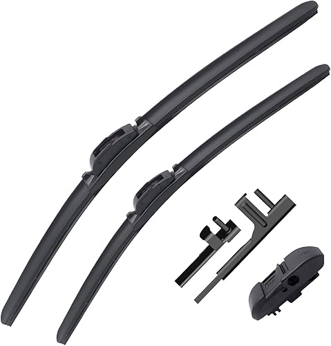 Miniatura 1 de DEEFSU Limpiaparabrisas para todas las estaciones silicona natural, calidad OE para Mercedes-Benz W207 W212 E350 E400 E550 E63 AMG W204 Clase C250