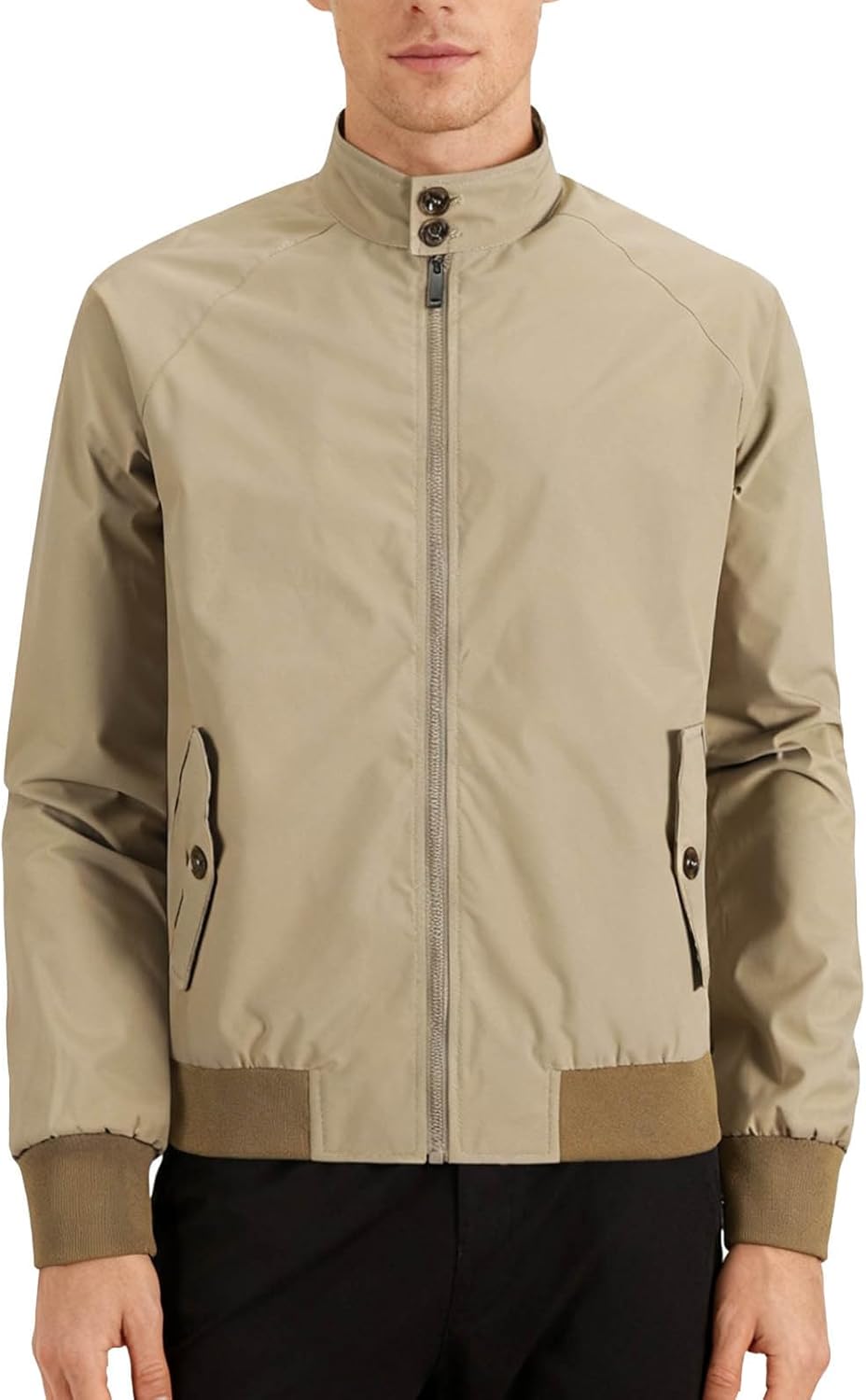 Men Full Zipper Sportswear with Pockets Casual Long Sleeve Solid Color Fashion Jackets Oversized Fall Winter Coats