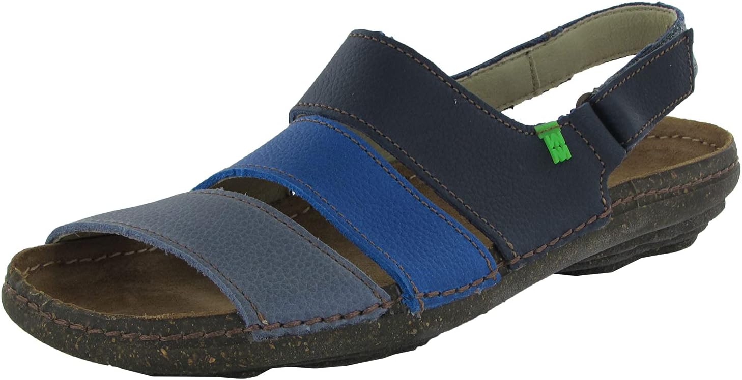 El Naturalista Womens Torcal N317 Sandal Shoes, Bluing Mixed, EU 39 / US 8.5