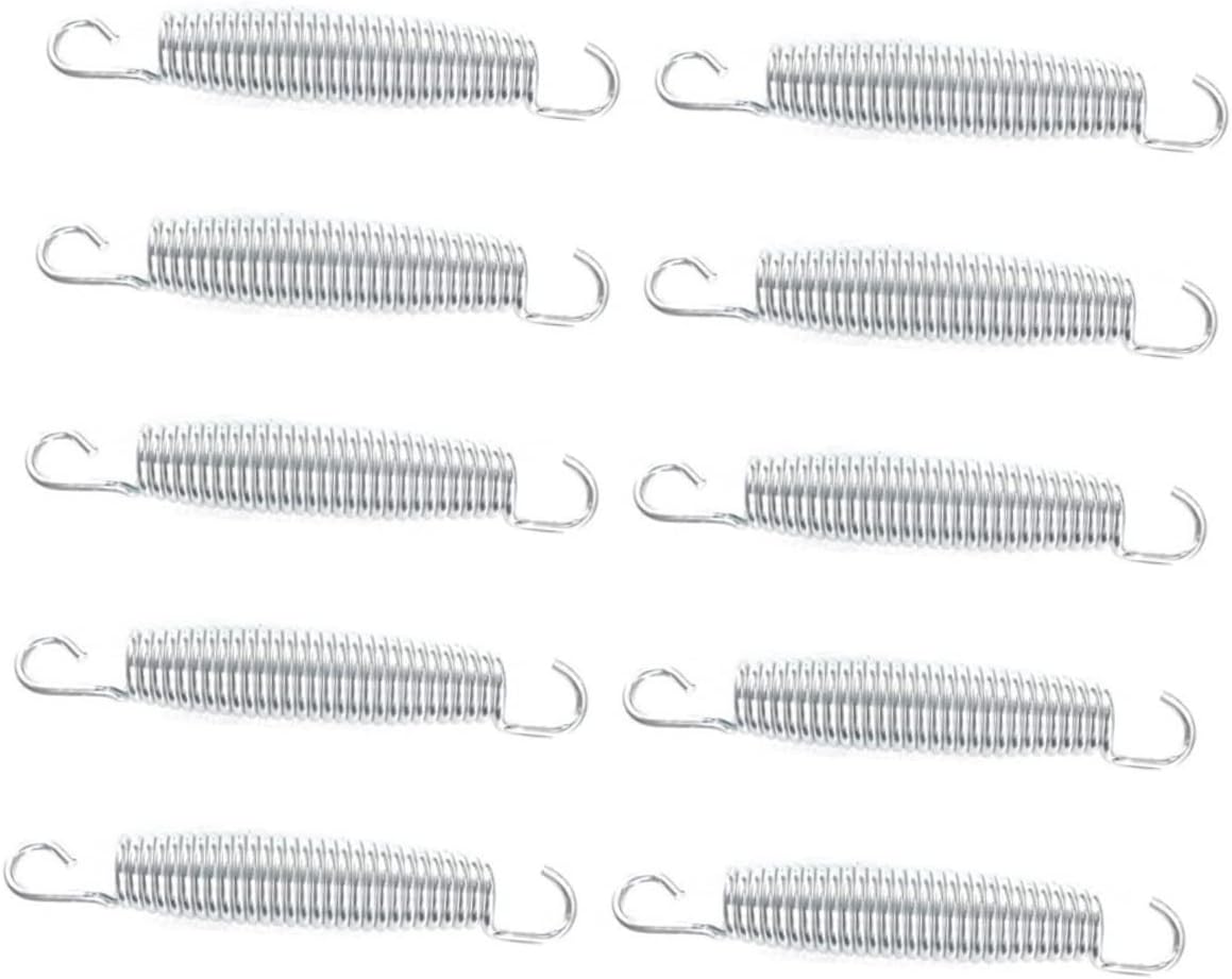 10pcs Professional Trampoline Springs Wire Tension Springs for Use Easy to Install Replacement for Worn-