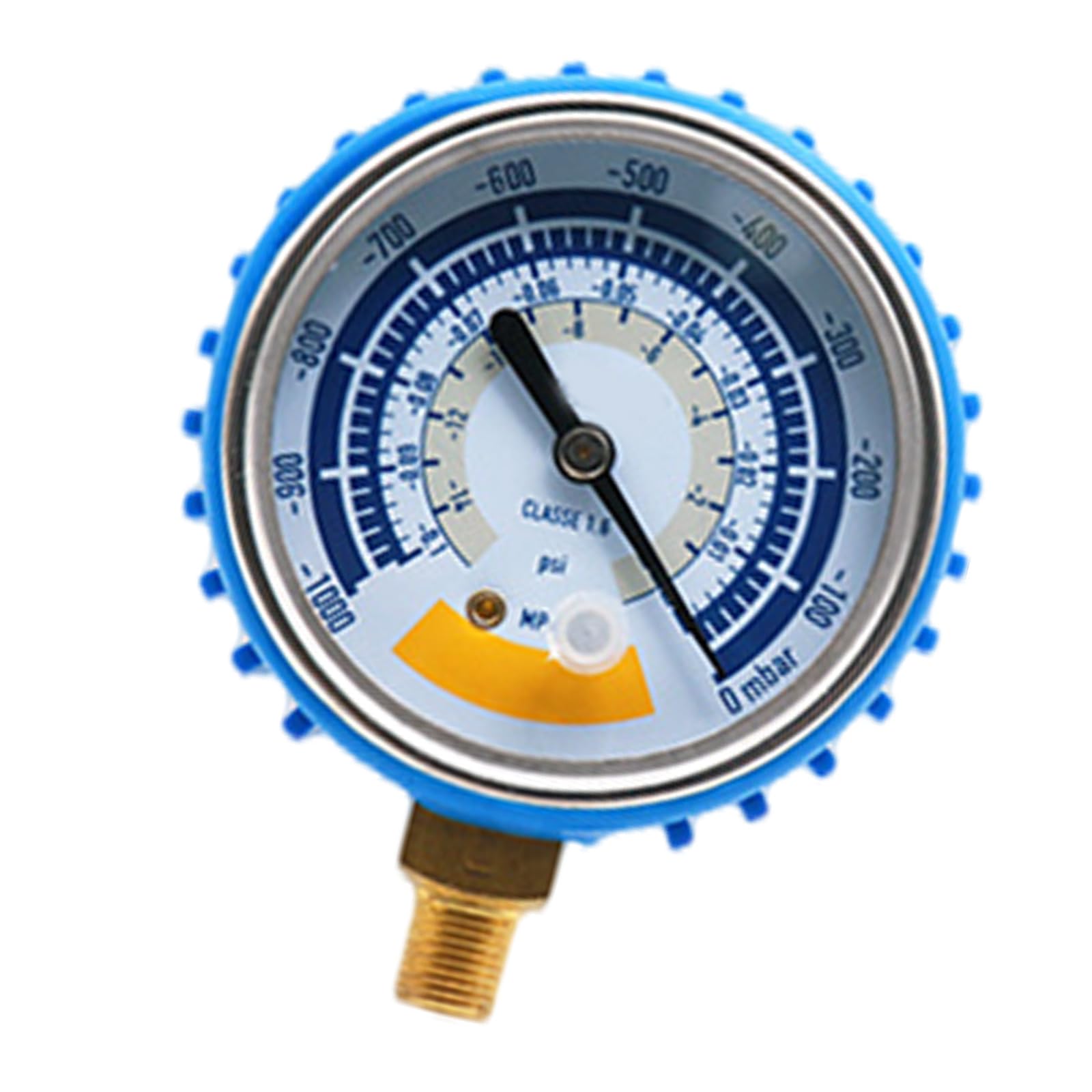 Kelisdi Small Vacuum Gauge W Accurate Air Gauge Pressure Gauge Instrument For Vacuum Pumps 0-14Psi 1 / 8Inch Connector Vacuum Pressure