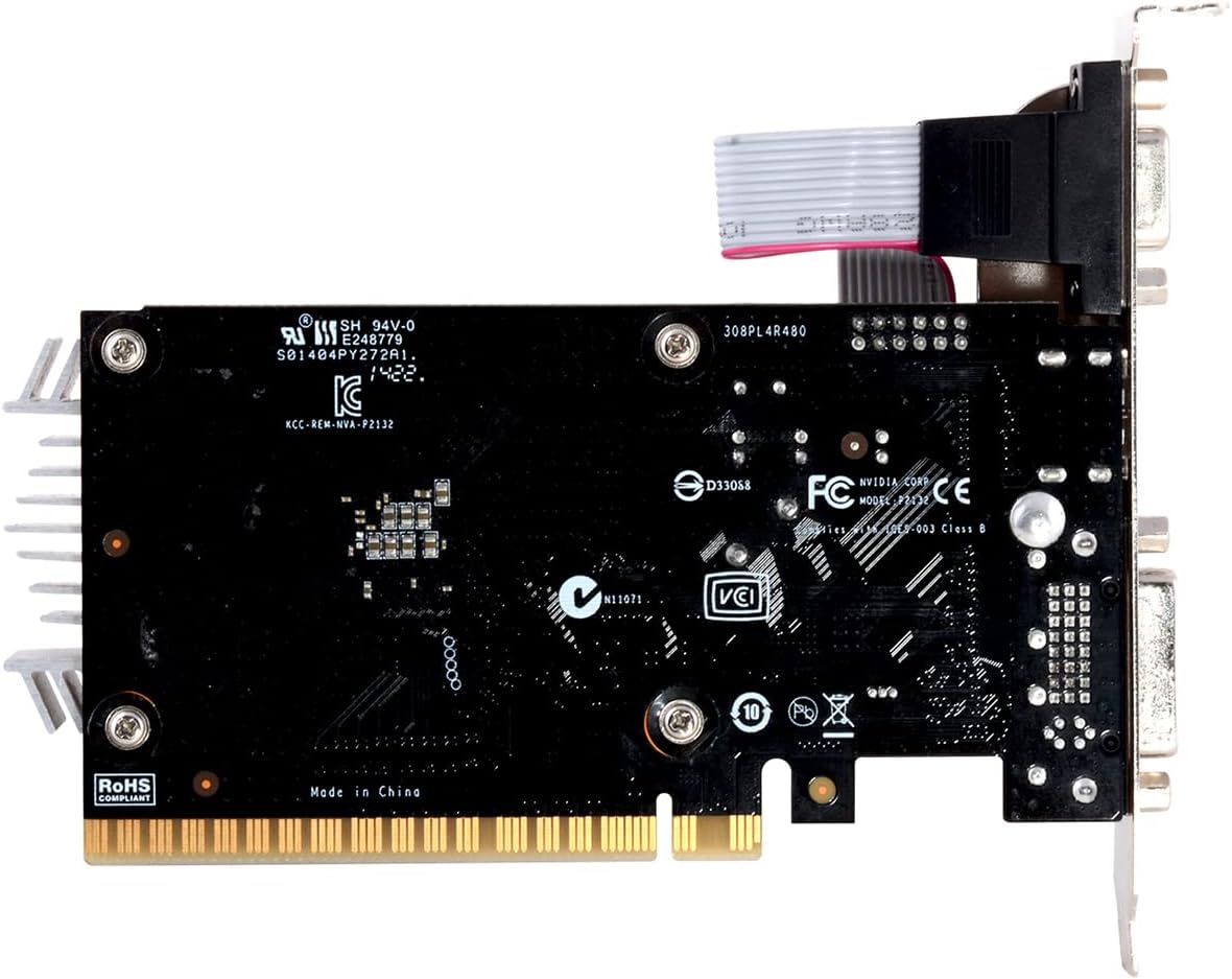 Inno3D Scheda Grafica GeForce GT 710, 2048 MB DDR3 – Low Profile, passivo Inno3D Scheda Grafica GeForce GT 710, 2048 MB DDR3 – Low Profile, passivo