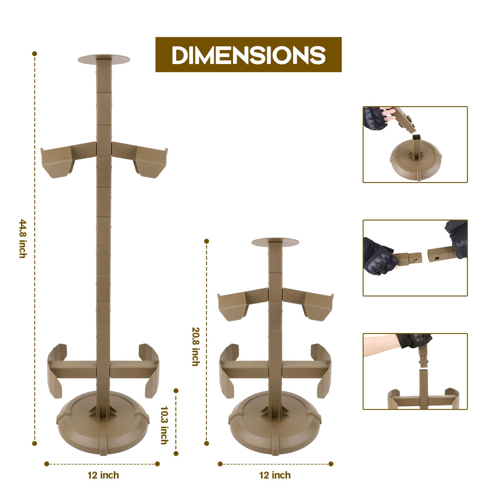 Buy Cronex Tactical Gear Rack/Law Enforcement Stand/Tactical Vest