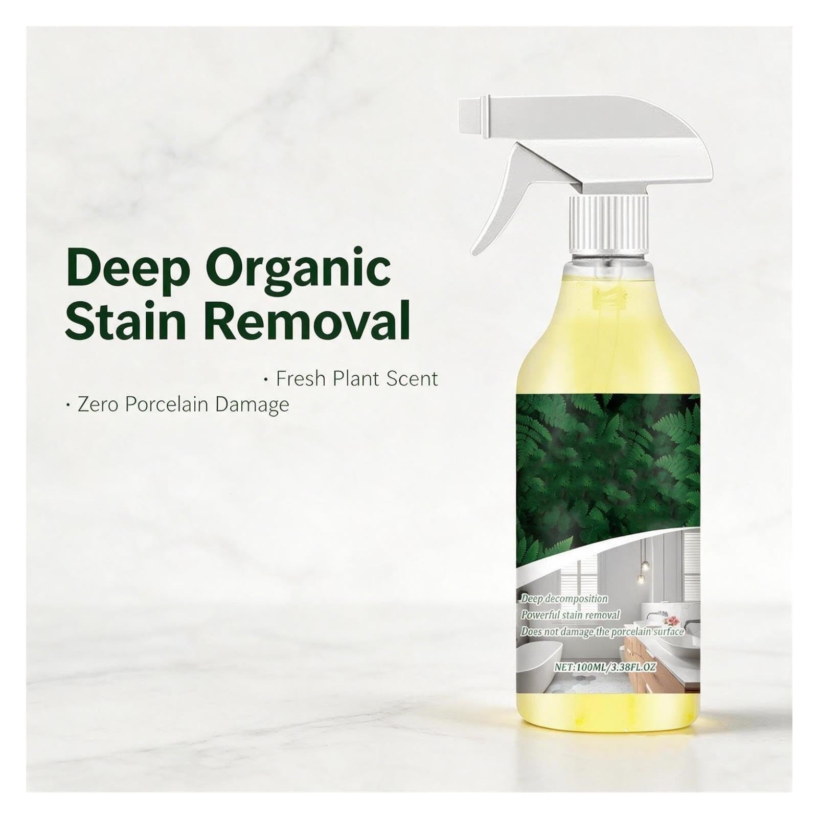 Detergente For Piastrelle Da 10 Pezzi, 100 Ml