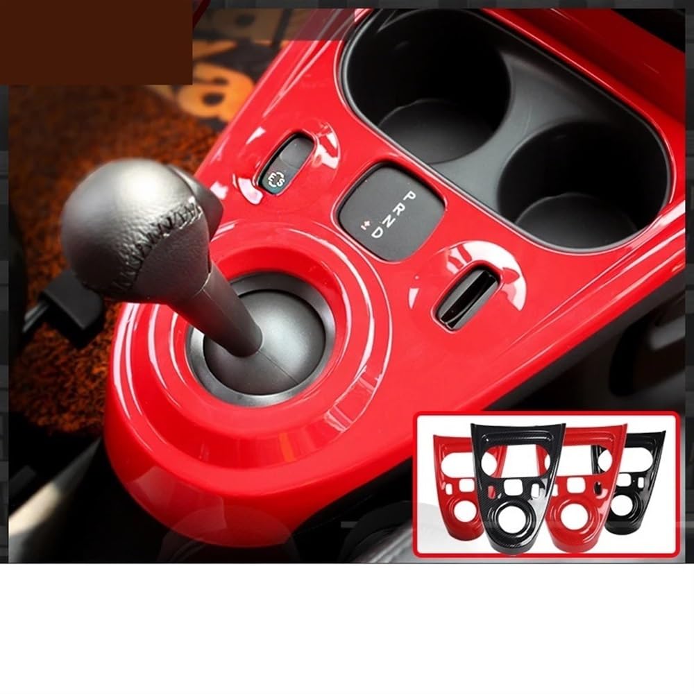 に適合するスマート453フォーツーフォーフォー2015-2019車内エアコンフレームトリムステッカーオートアクセサリー用 ABS カーボンファイバー  コンソール ギア シフト ボックス パネル トリム フレーム カバー ステッカー 適用: メルセデス・ベンツ スマート 451 ... ドア ... インテリアパネル 保護パーツ 内装 に適合するスマート に適合するフォーツー に適合するフォーフォー 453用 2015-2021年