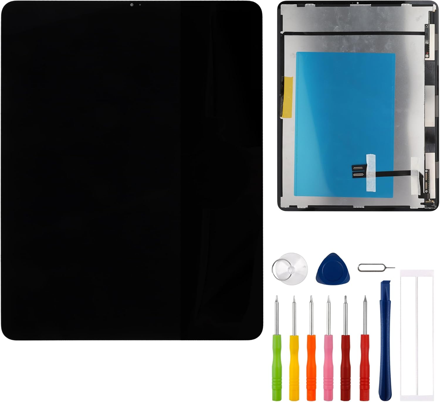 LCD Digital Display Compatible with iPad Pro 12.9 3th 4th A1876 A2014 A1983 A1895 A2069 A2232 A2233 A2229 12.9" LCD Display Touch Screen Assembly with Tools
