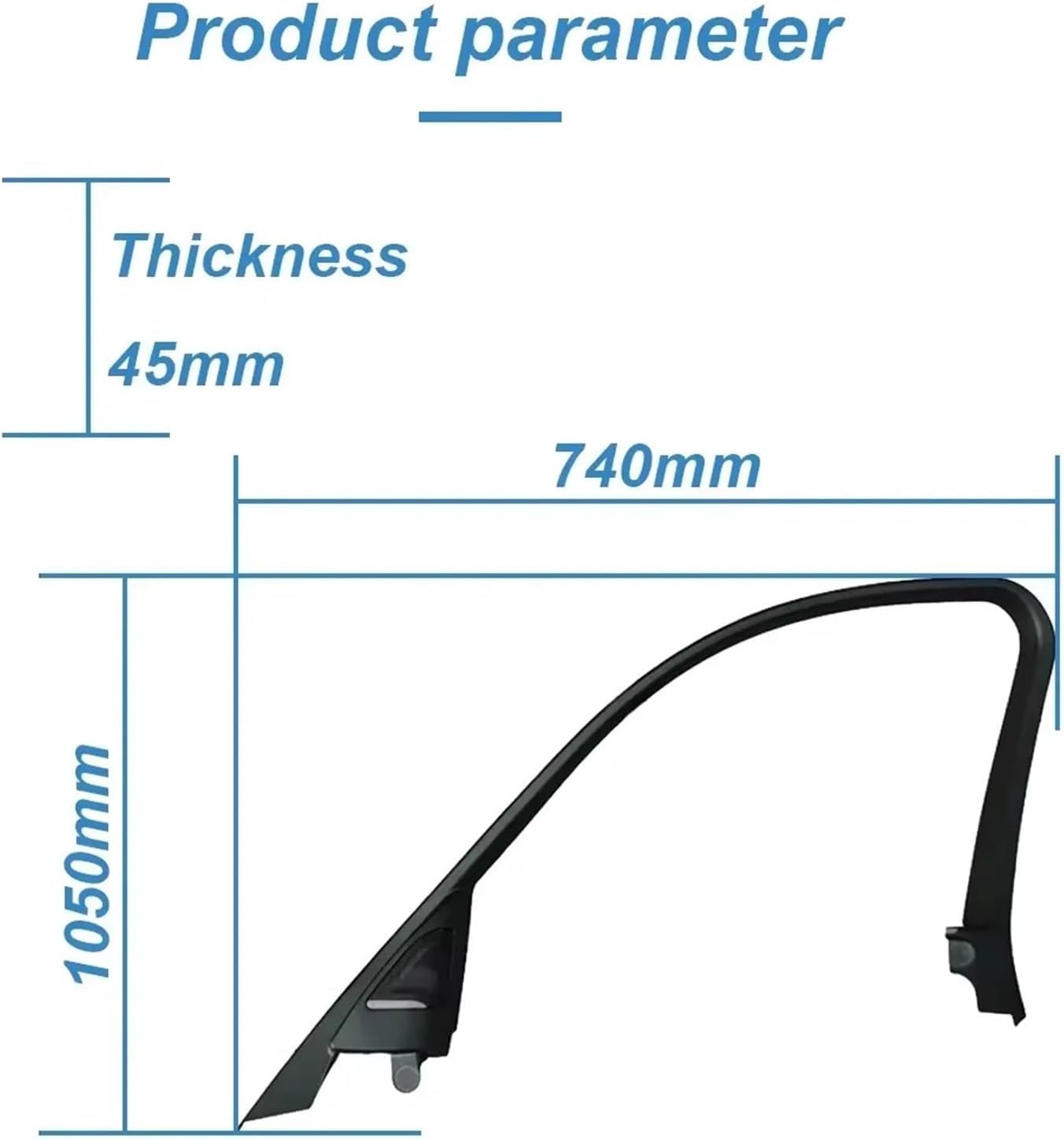 Compatible with BMW F30 F10 G20 G30 G01 F34 F48 Tweeter Cover Frame Front Door Tweeter Mid Loudspeaker Modified Horn Car Accessories(F34)