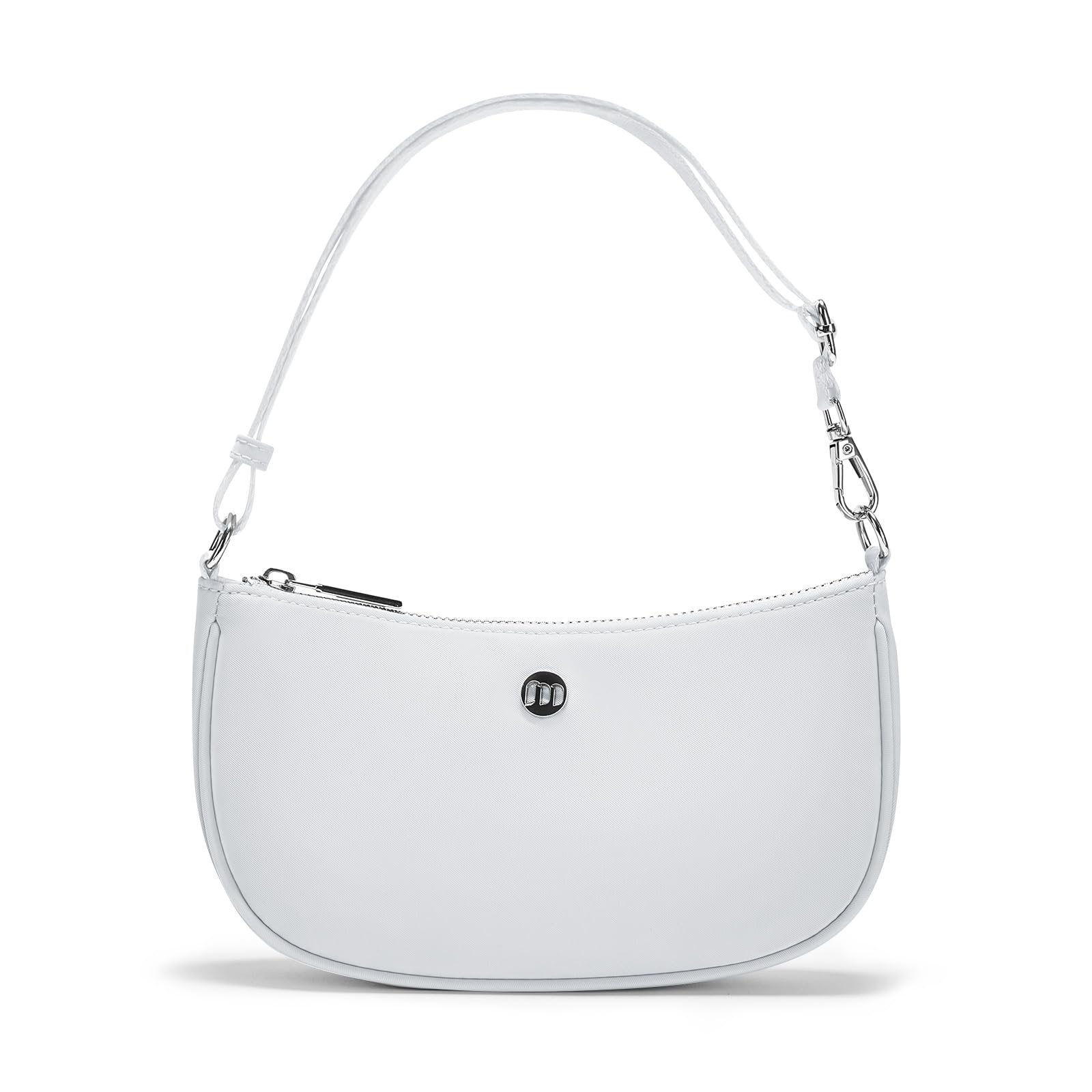 Shoulder Bag for Women Handbags with Adjustable Strap Underarm Purse Mini Clutch Purses Trendy Crescent Bags 1L