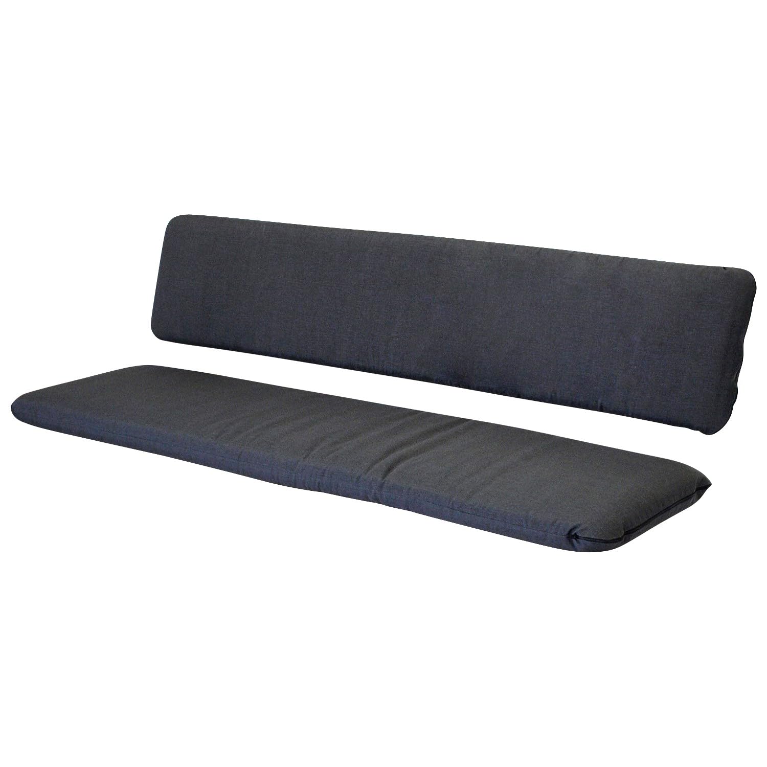 Auflagenset ARIZONA 2-teilig für Bank 3-sitzer 150cm, anthrazit - uni