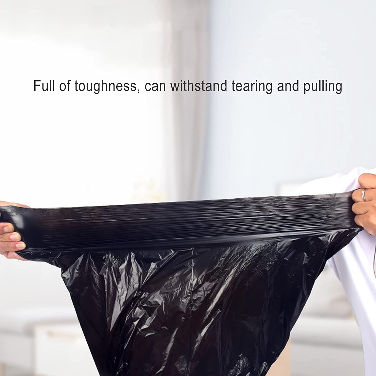 Petits Sacs Poubelle Portables En Plastique Coloré Pour Cuisine, Bureau Et Chambre à Coucher (5 Rouleaux/100 Pièces