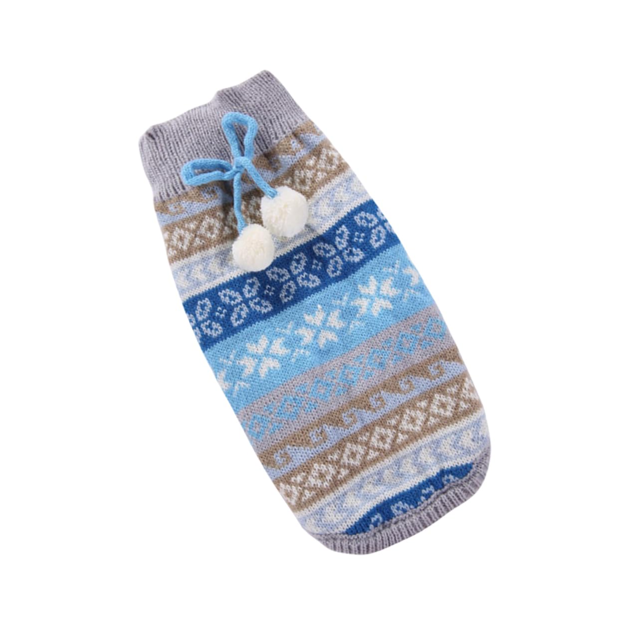 BESPORTBLE 3 Pezzi di Maglione Caldo Forniture per Animali Domestici Felpe con Senza Maniche per Cani Vestiti per Cani Maglione di Natale Indumento Invernale
