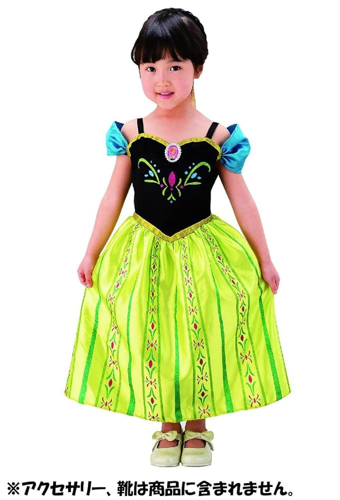 香港ディズニーランド　アナと雪の女王　アナ戴冠式ドレス　100〜110cm 香港ディズニーランドアナと雪の女王アナ戴冠式ドレス100〜110cm