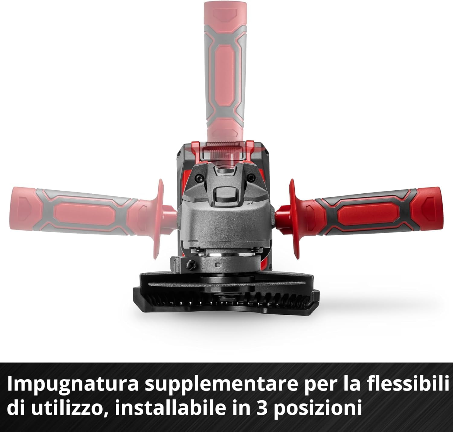 Einhell Smerigliatrice angolare a batteria TC-AG 18/115 Li-Solo Power X-Change (18 V, 115 mm diametro disco, 28 mm profondità taglio, soft start, senza disco, senza batteria)