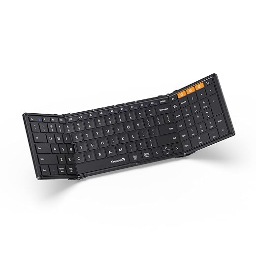 ProtoArc XK01 105-Key Folding Bluetooth Keyboard