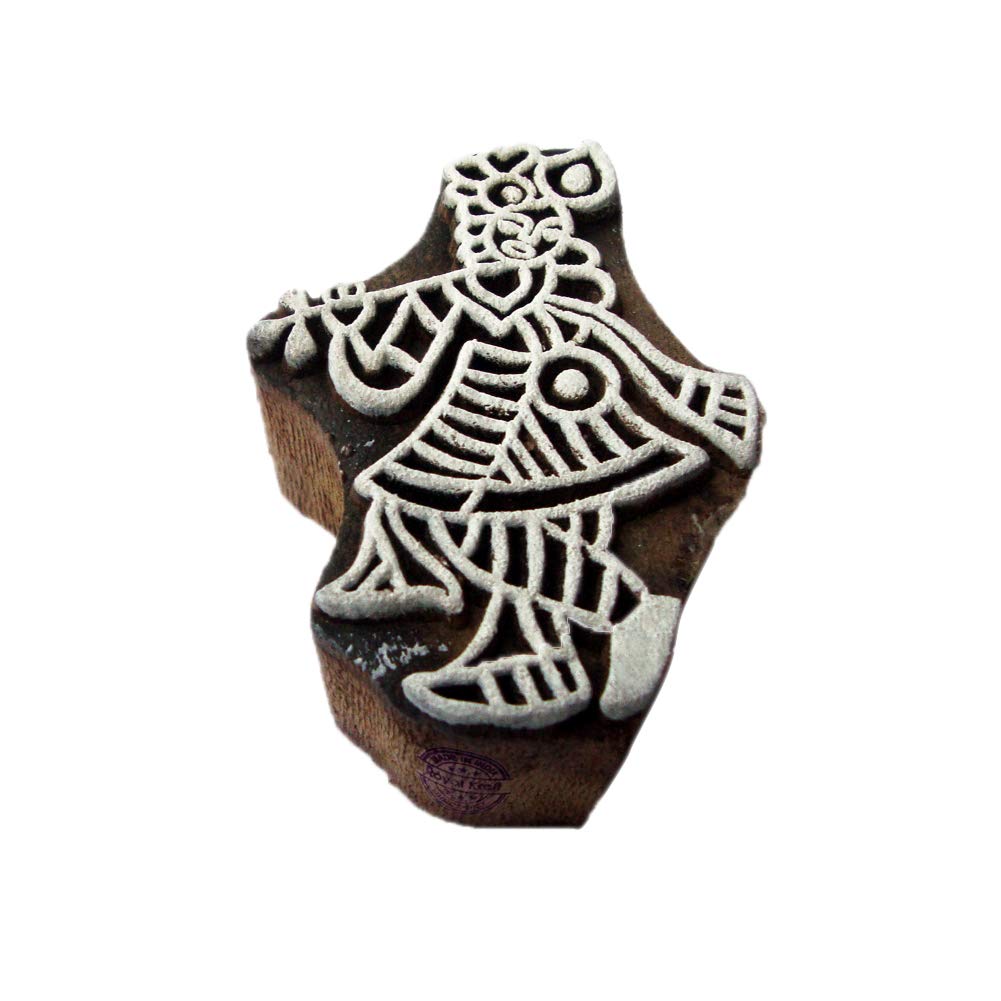 Wooden Stamp Royal Kraft Designer Design Scorpion Wooden Brass Stamp - Royal Kraft (58290 Block Printing