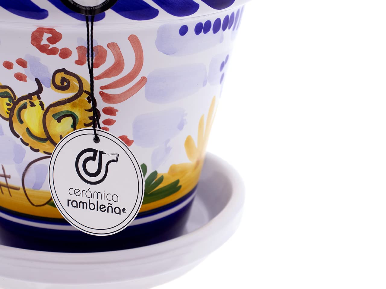 CERÁMICA RAMBLEÑA | Cántaro De Barro Tradicional | Cántaro De Barro