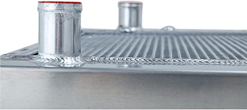 Miniatura 8 de Radiador Mustang CU259 1966 compatible con radiador Ford Falcon/Ranchero 1960-1965, radiador Mustang 1965-1966, radiadores Mercury Comet 63-66, V8