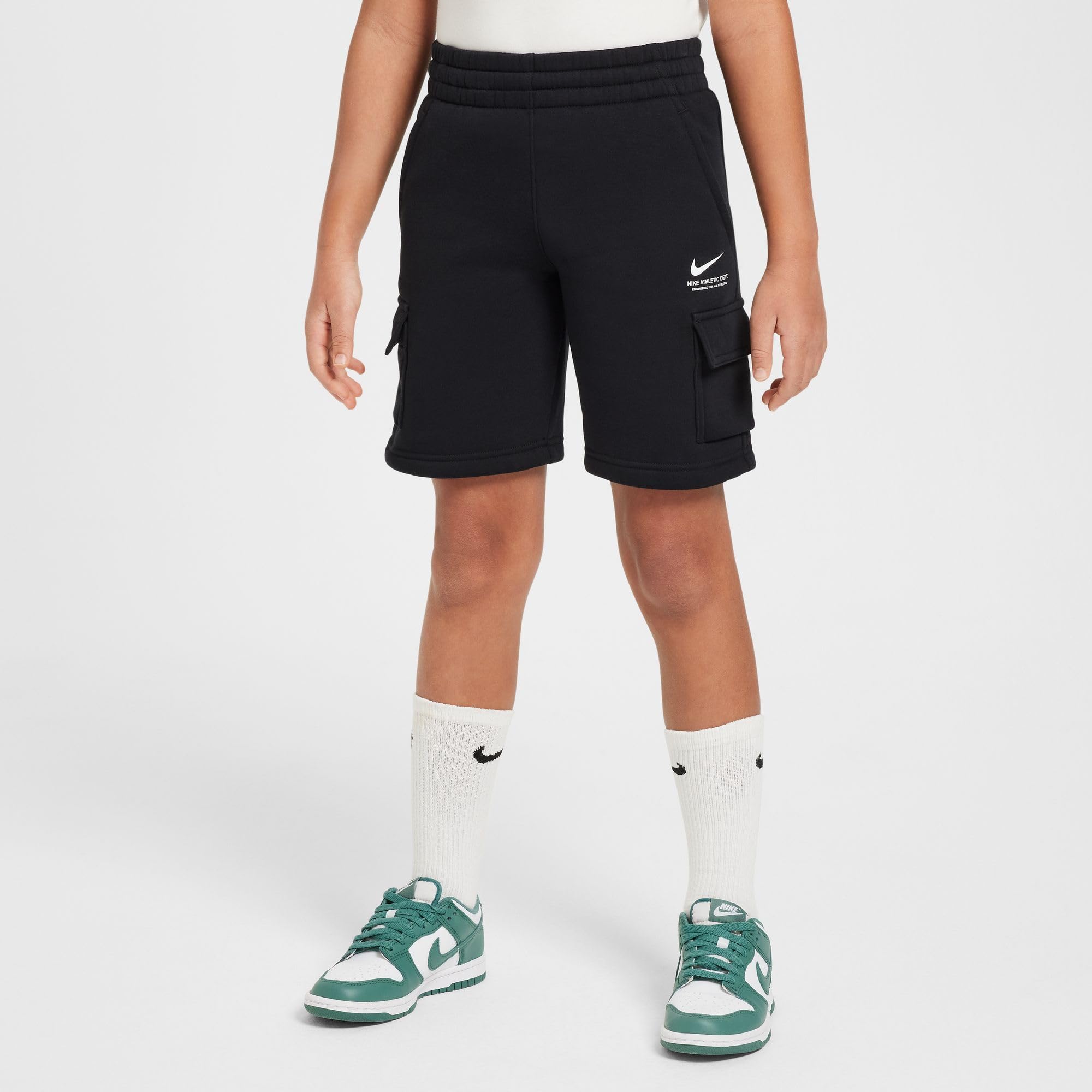 Nike B NSW SI FLC Cargo Short BB Black