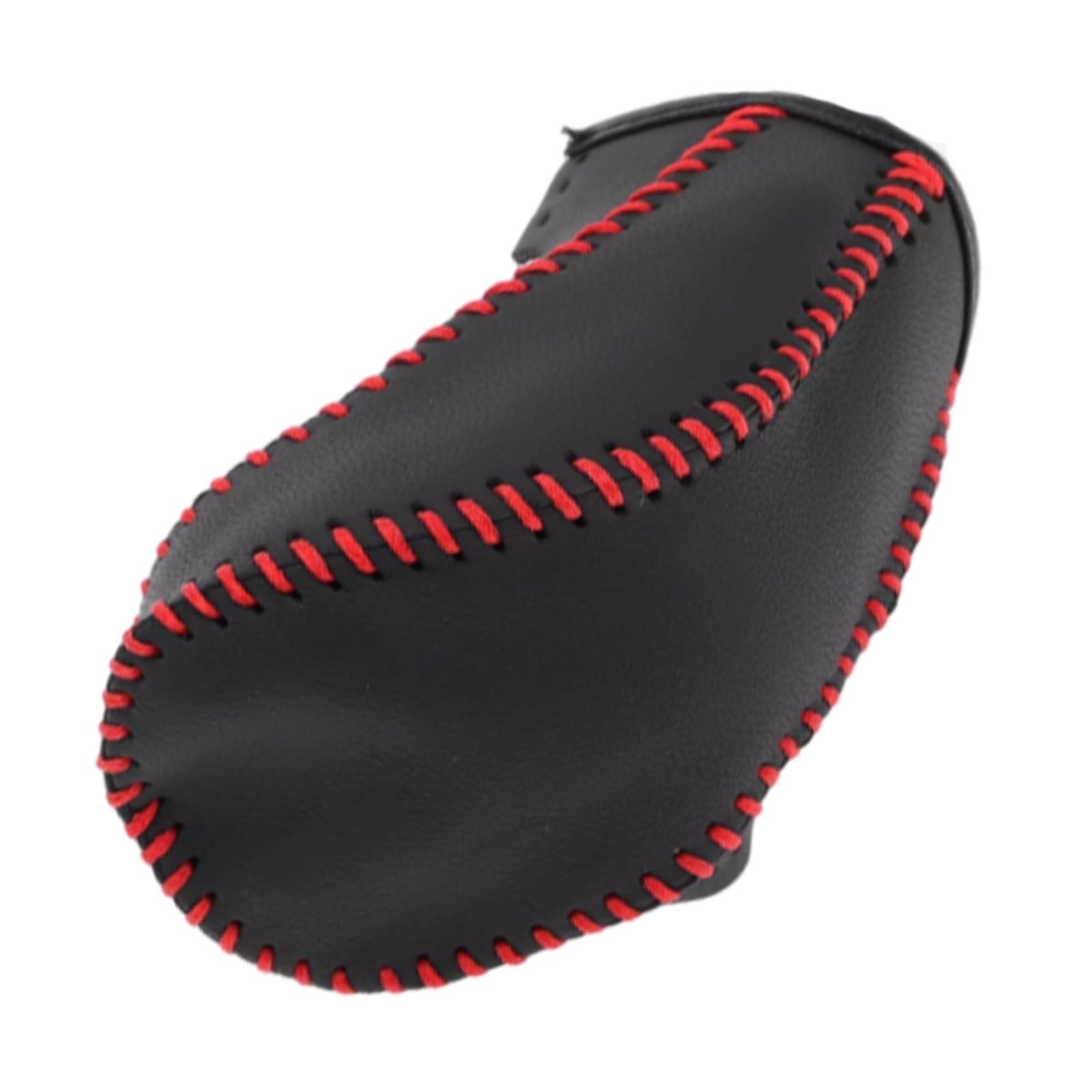 LinQianBhD Car Gear Shift Knob for Buick for Verano 2015 2016 2017 2018 2019 2020 1pc Synthetic Leather Gear Shift Knob Cover(Red Thread)