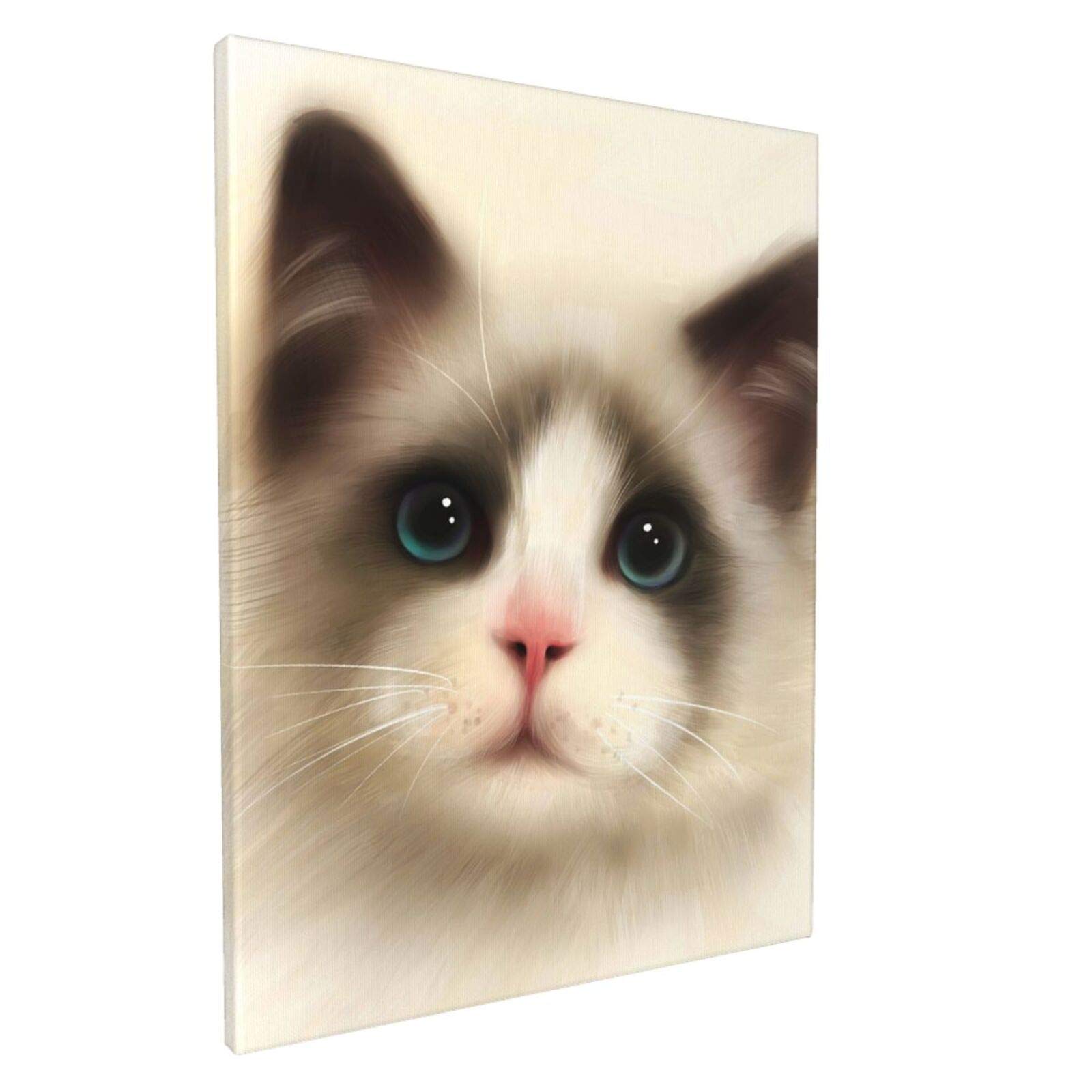 Amazon.co.jp: かわいい ラグドール猫 壁掛け 壁の絵 インテリア