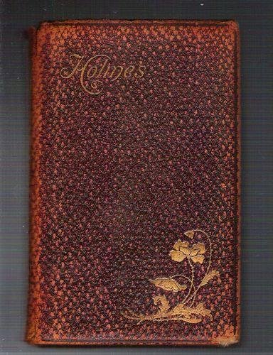 The Early Poems of Oliver Wendell Holmes B006K4ZDKC Book Cover