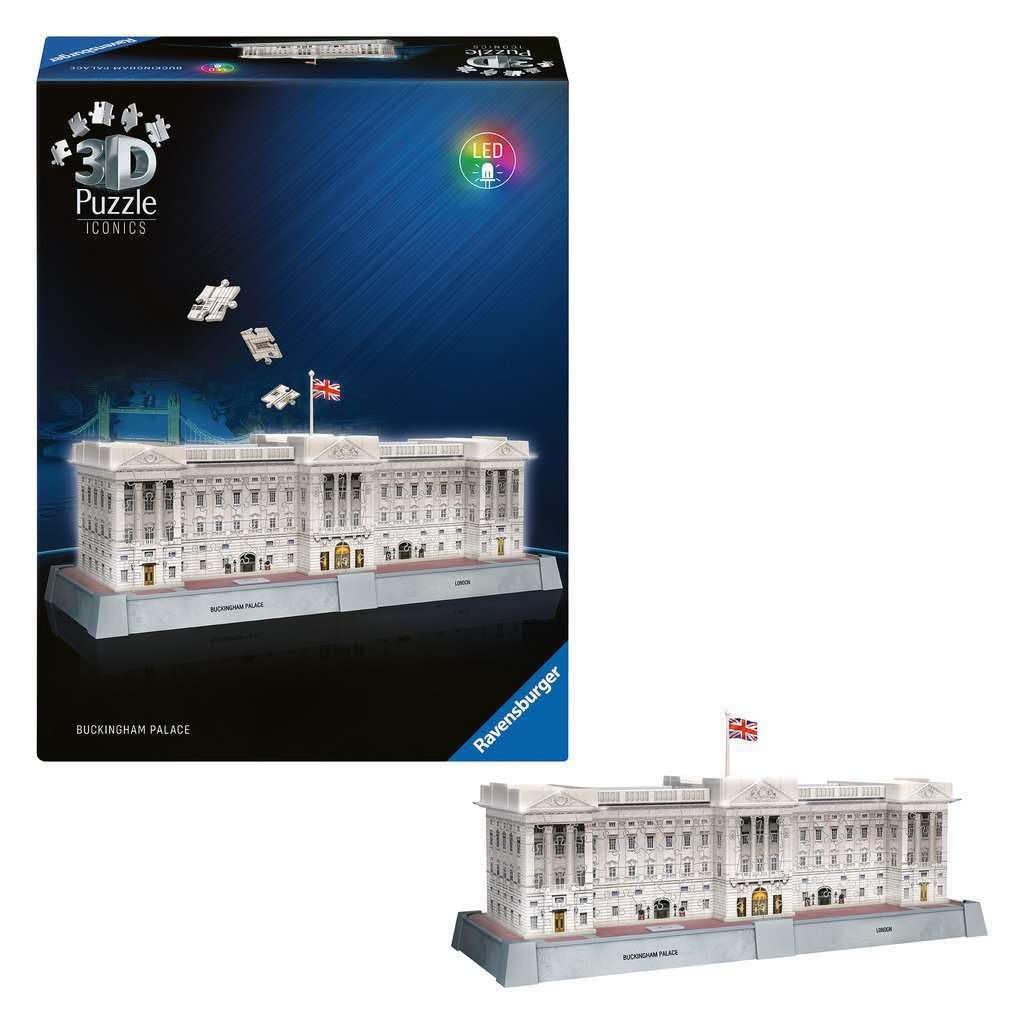 Ravensburger Puzzle 3D Iconics Pałac Buckingham