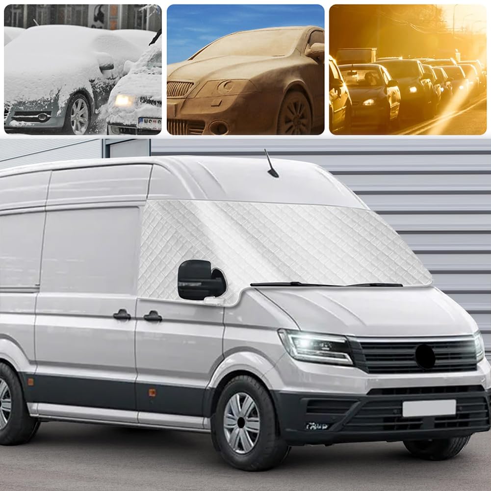 Windschutzscheiben Abdeckung Kompatibel mit VW Crafter 2018-2026