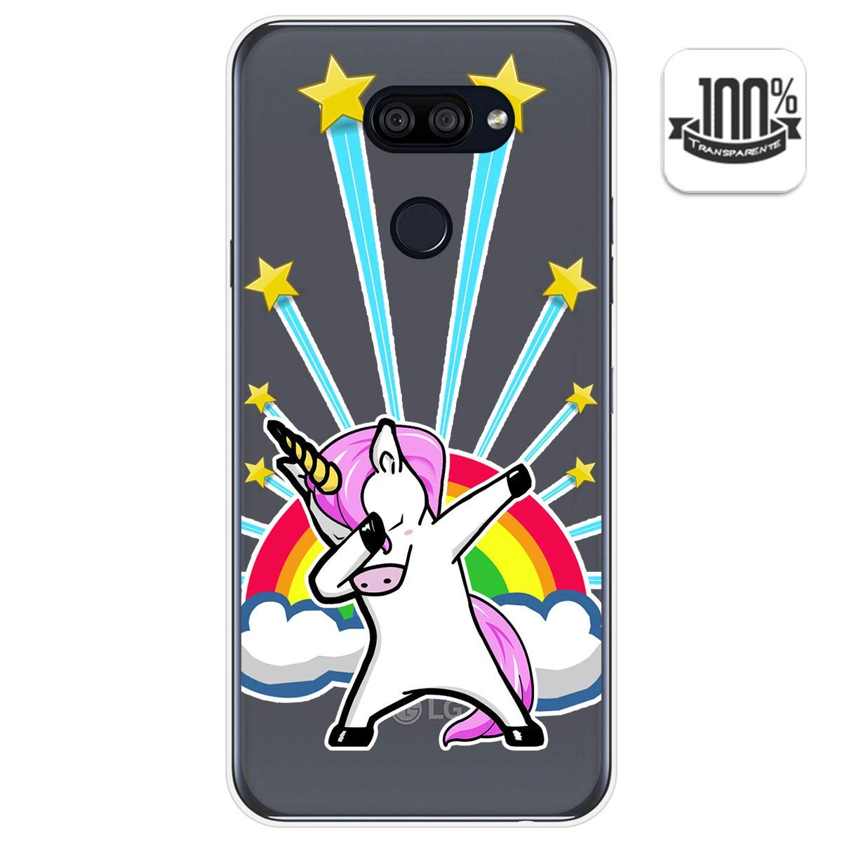 Custodia In Gel Tpu Per Lg K40S Design Elefante Disegni