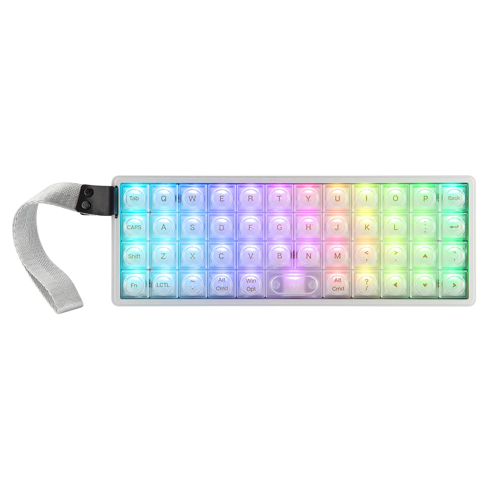 Amazon.co.jp: EPOMAKER Luma40 ロープロファイルゲーミングキーボード