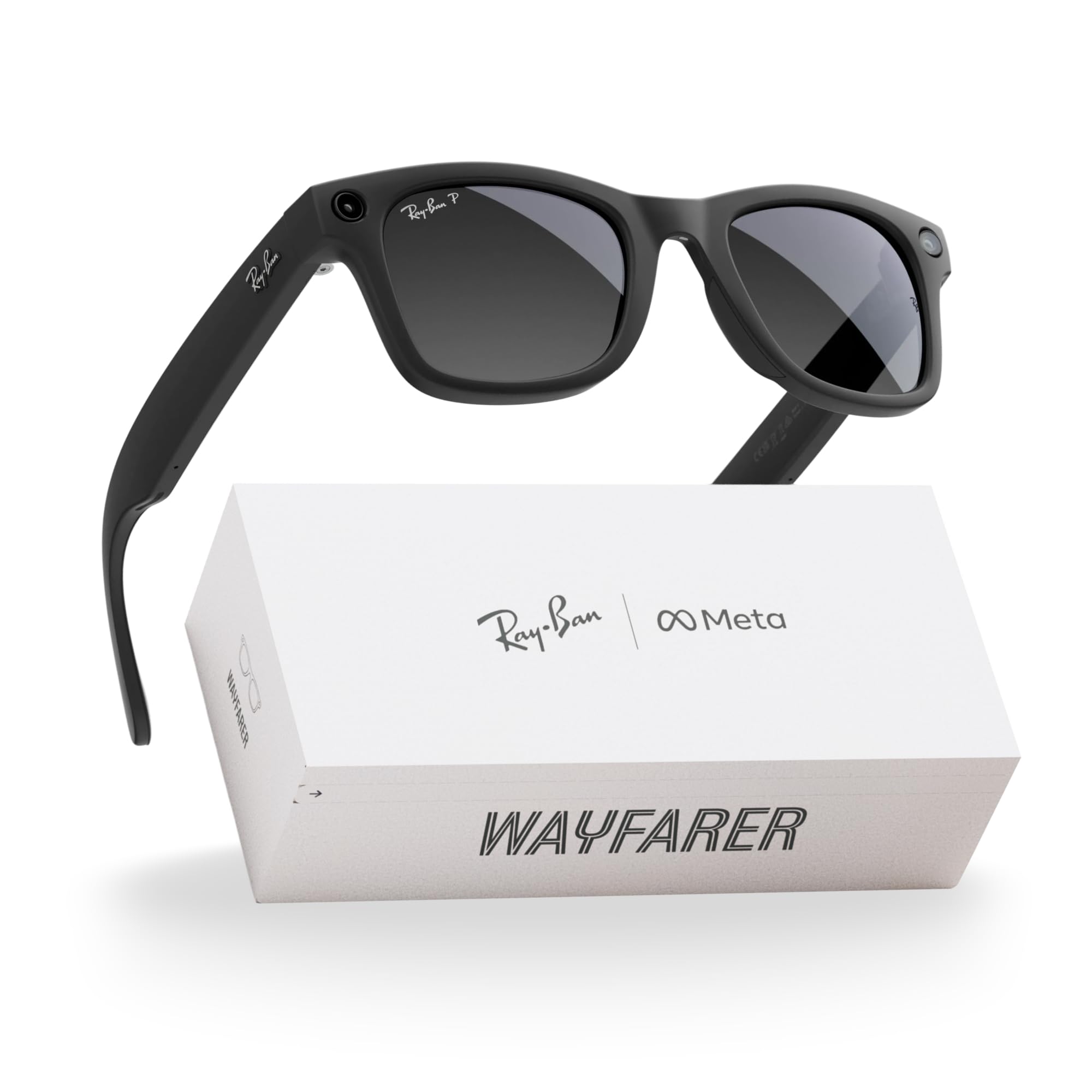 レイバン メタ サングラス Ray-Ban  GEN2 wayfarer Amazon.com: Ray-Ban Meta (Gen 2), Wayfarer, Matte Black | Smart AI
