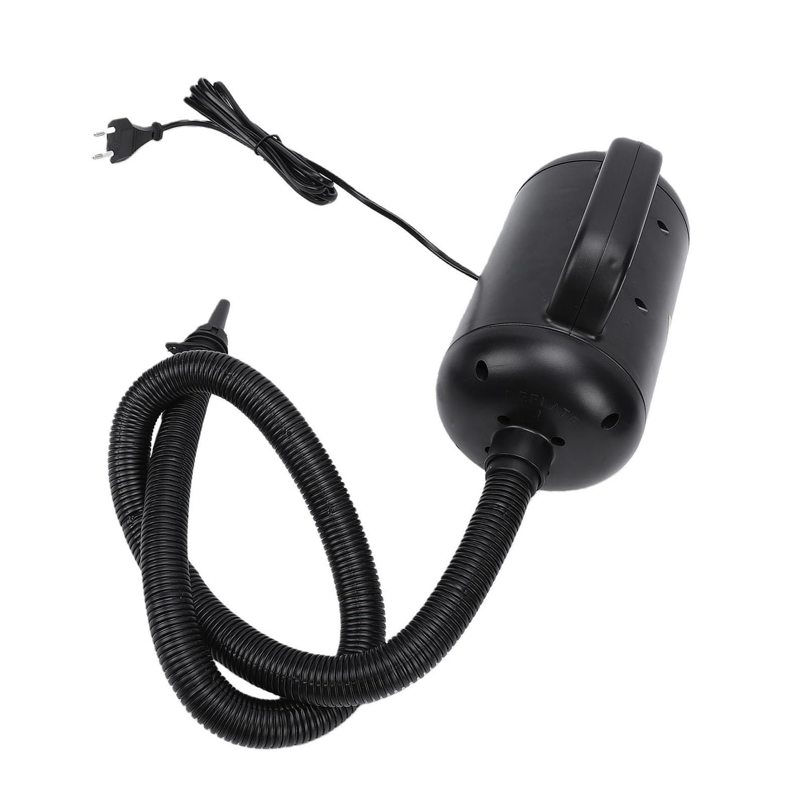 Jeffergarden Bomba Desinfladora Infladora Eléctrica de 1200W, 24000pa, 1300LPM con Manguera Extensible de 12,6-39,4 Pulgadas e Impulsor de Metal para Colchón Inflable, Barco, sofá, Flotador