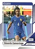 2024-25 PANINI DONRUSS #102 EDUARDO CAMAVINGA FRANCE SOCCER OFFICIAL TRADING CARD OF SOCCER