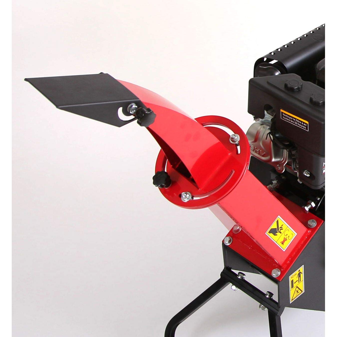ELECTROPOWER Broyeur de végétaux 7 CV à Rotor - 100mm, pour Bois Vert fraichement coupé.