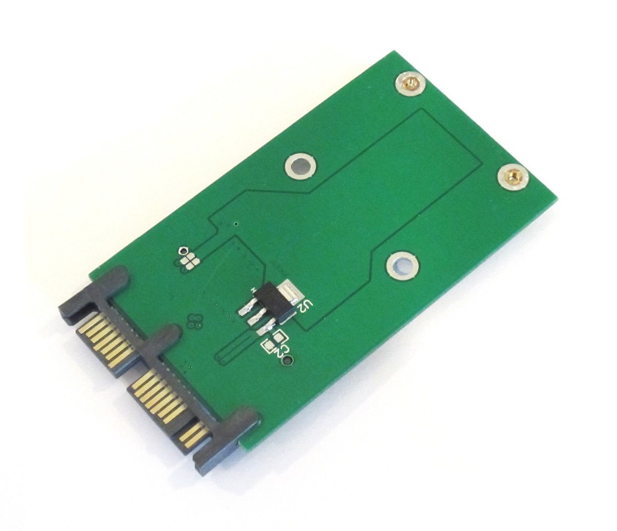 mSATA to Micro SATA Adapter Screw Mount