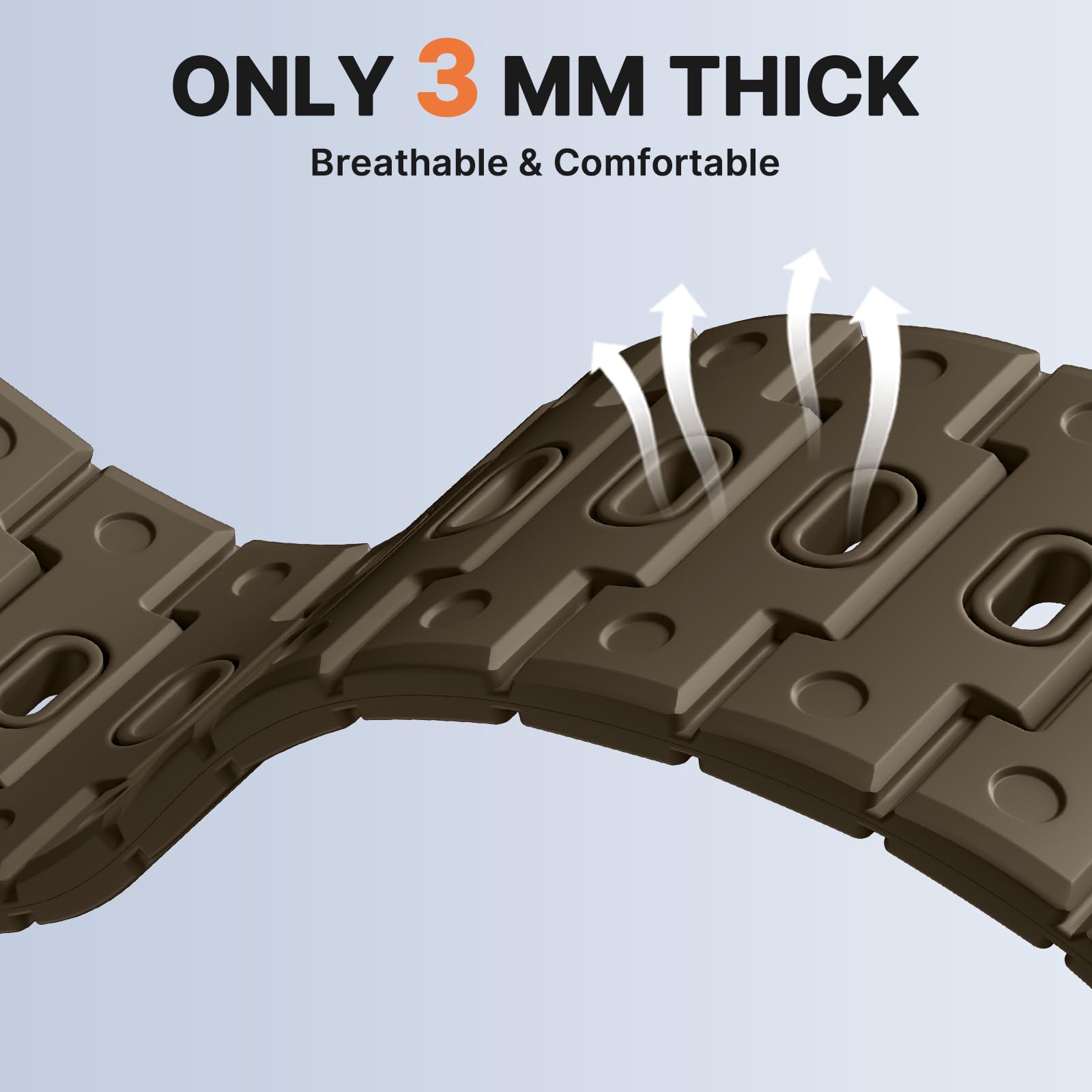 Bandletic Correa magnética deportiva compatible con Garmin Watch Quick Fit