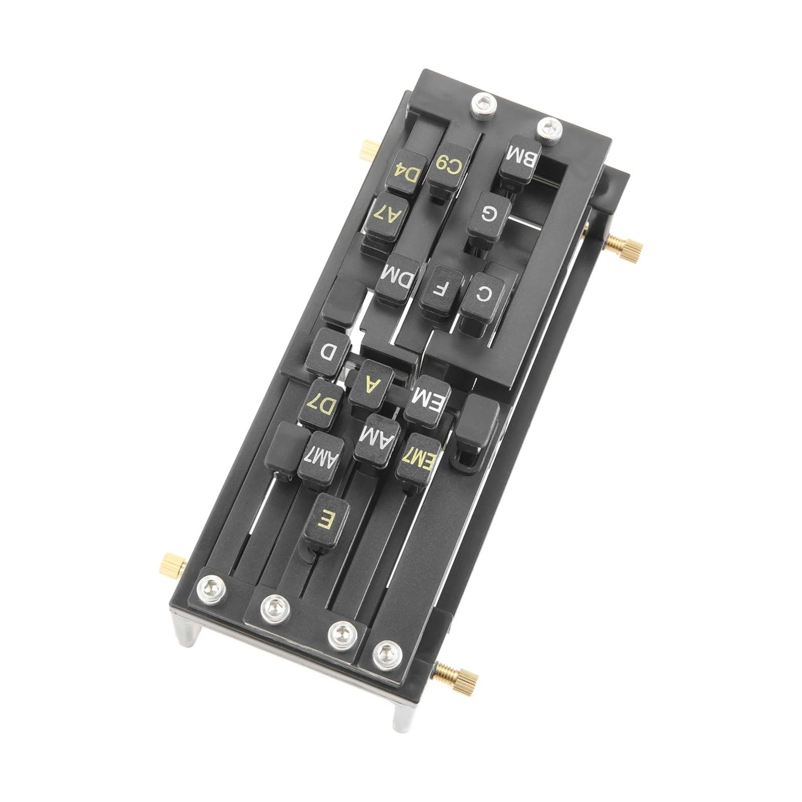 1pc Dual Akkorde Gitarre Akkord Presser for 38 Zoll/42 Zoll Akustische Gitarren Gitarre Akkord Helfer Praxis Werkzeug for Anfänger