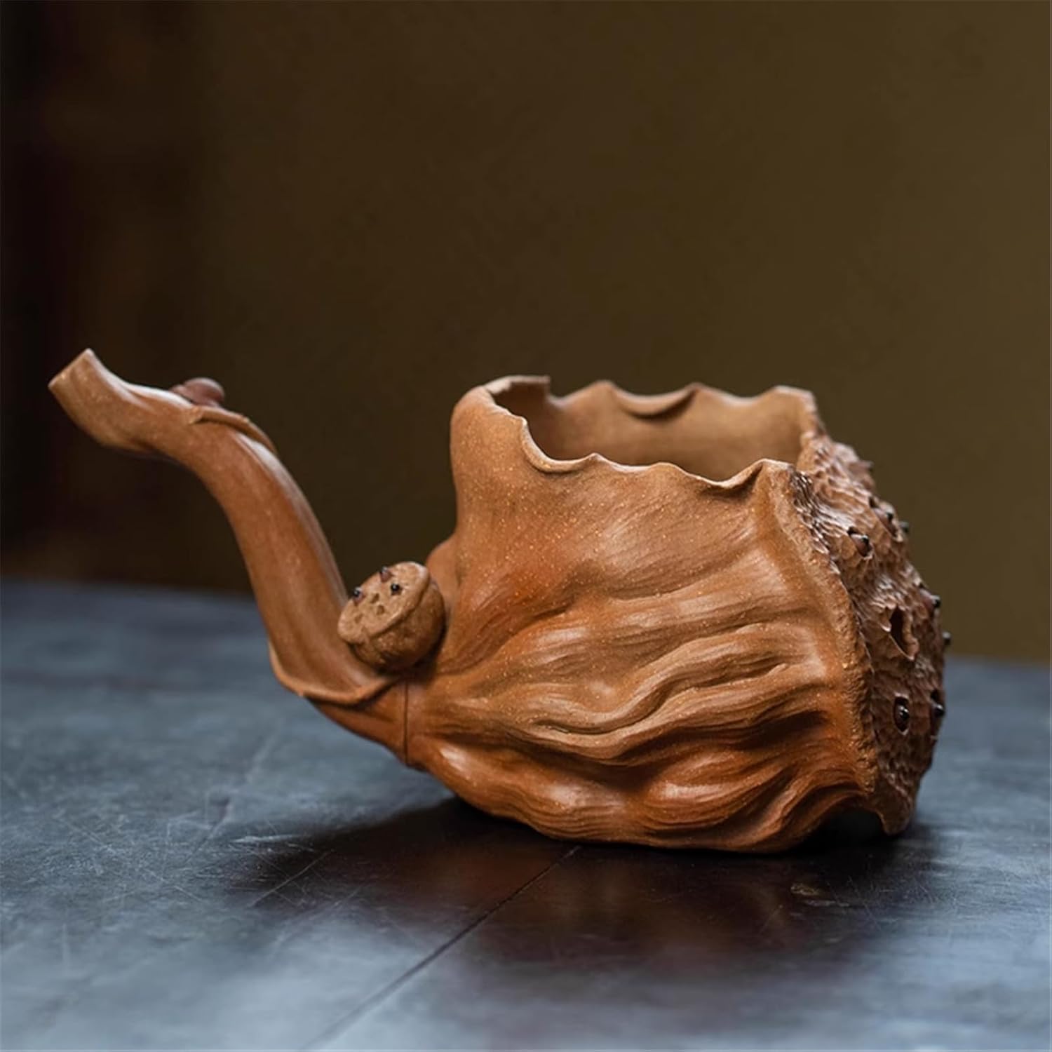 Purple Clay Fairness Cup, Handmade, Tea Strainer, Tea Accessories-style1