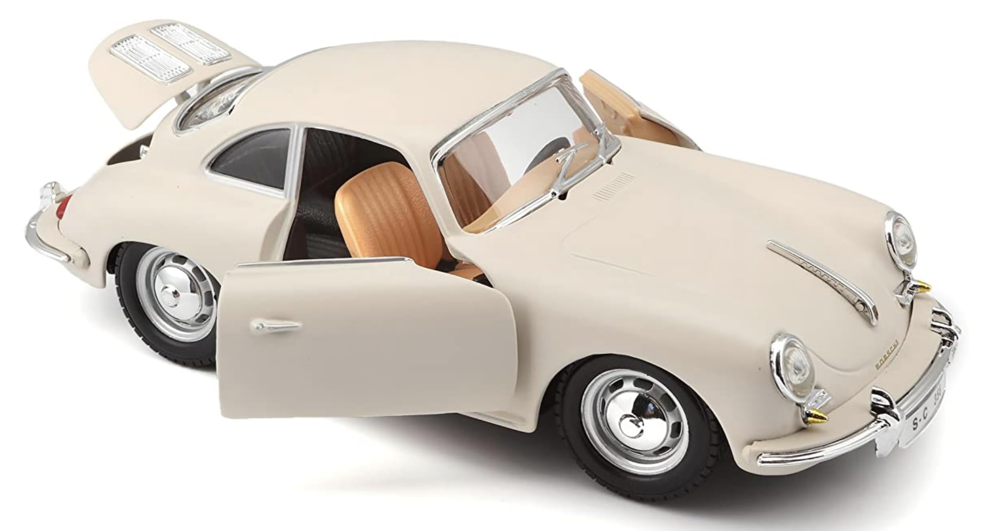 Bburago - 1/24 Scale Model Compatible with Porsche 356B Replica
