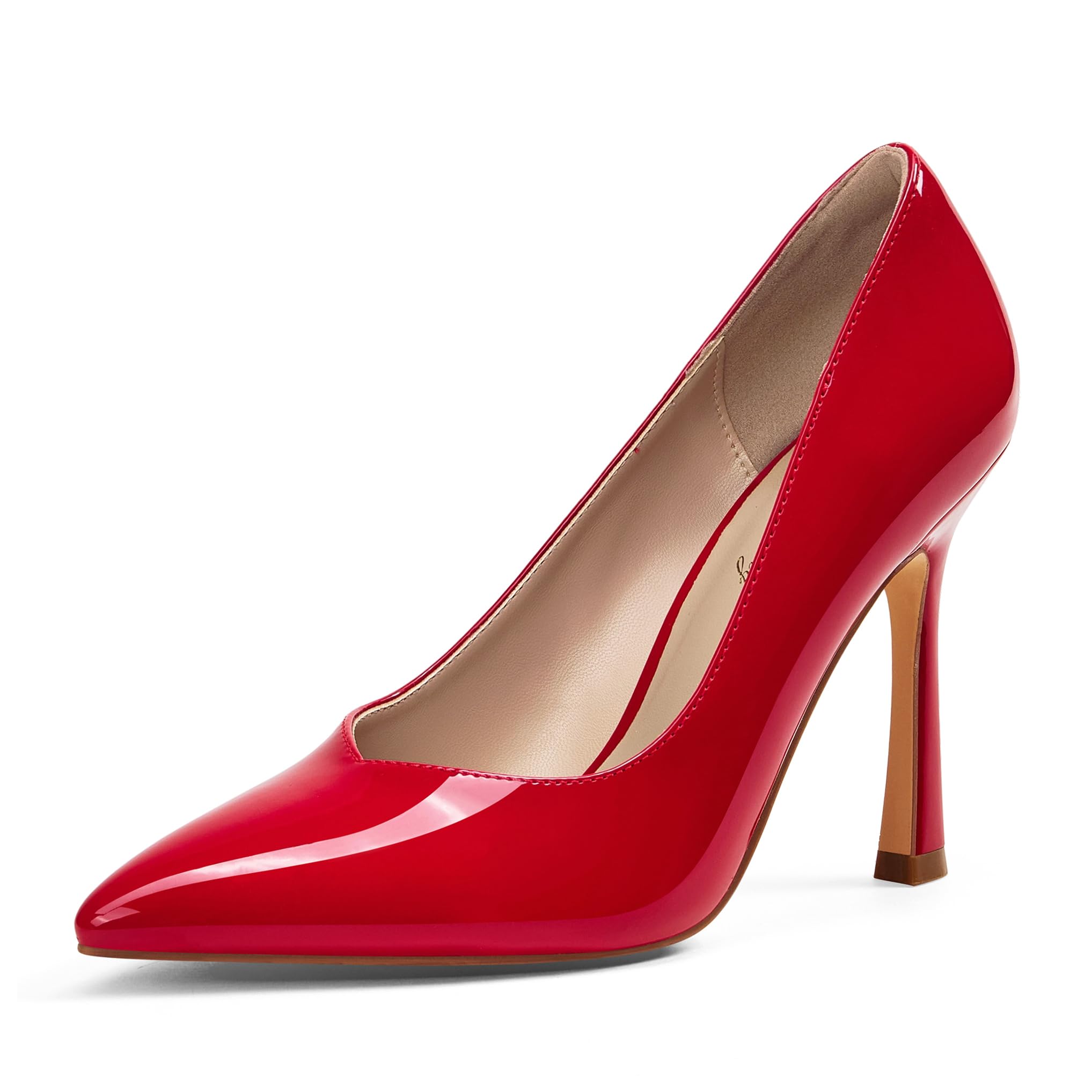 Zhabtuc Décolleté Donna Punta Chiusa Tacco 10 cm Stiletto Scarpe da Cerimonia